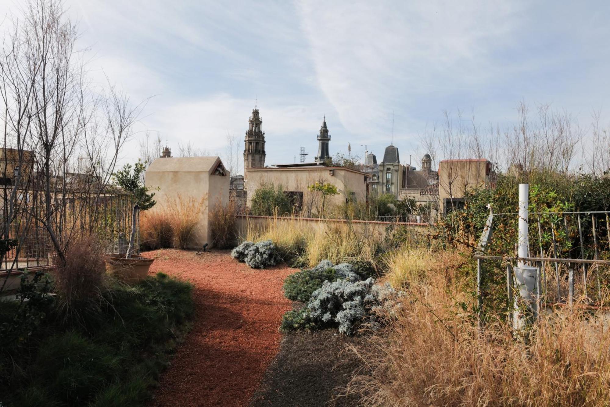 Hostal Porxos Garden Barcelona Luaran gambar